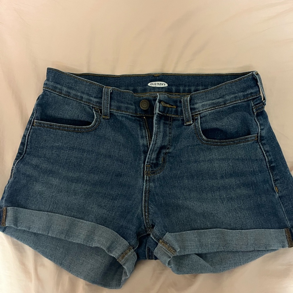 Old Navy Women's Dark Blue Jean Shorts